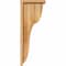 Ekena Millwork Carmel Rough Sawn Corbel w/Backplate, Western Red Cedar, 6"W x 10"D x 26"H COR06X10X26CAR01RWR - alternate 2